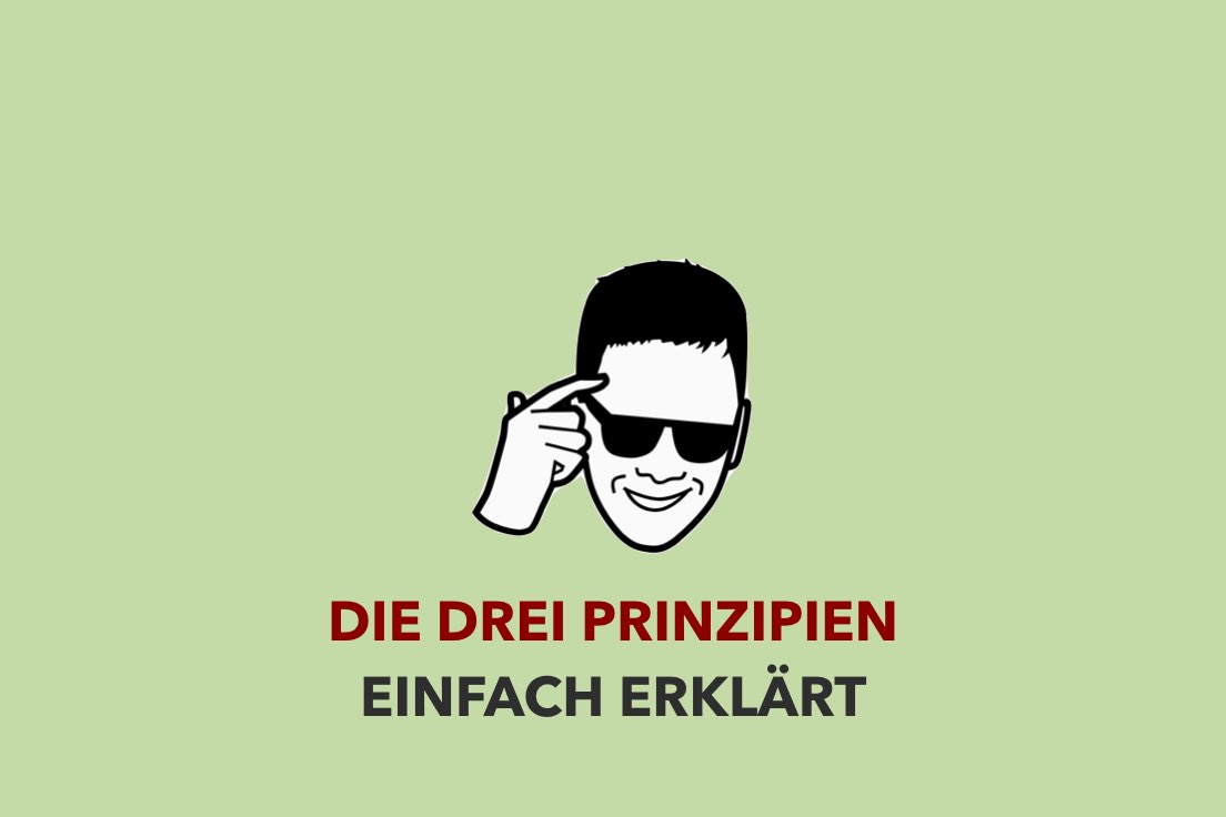 Die Drei Prinzipien Einfach Erklärt